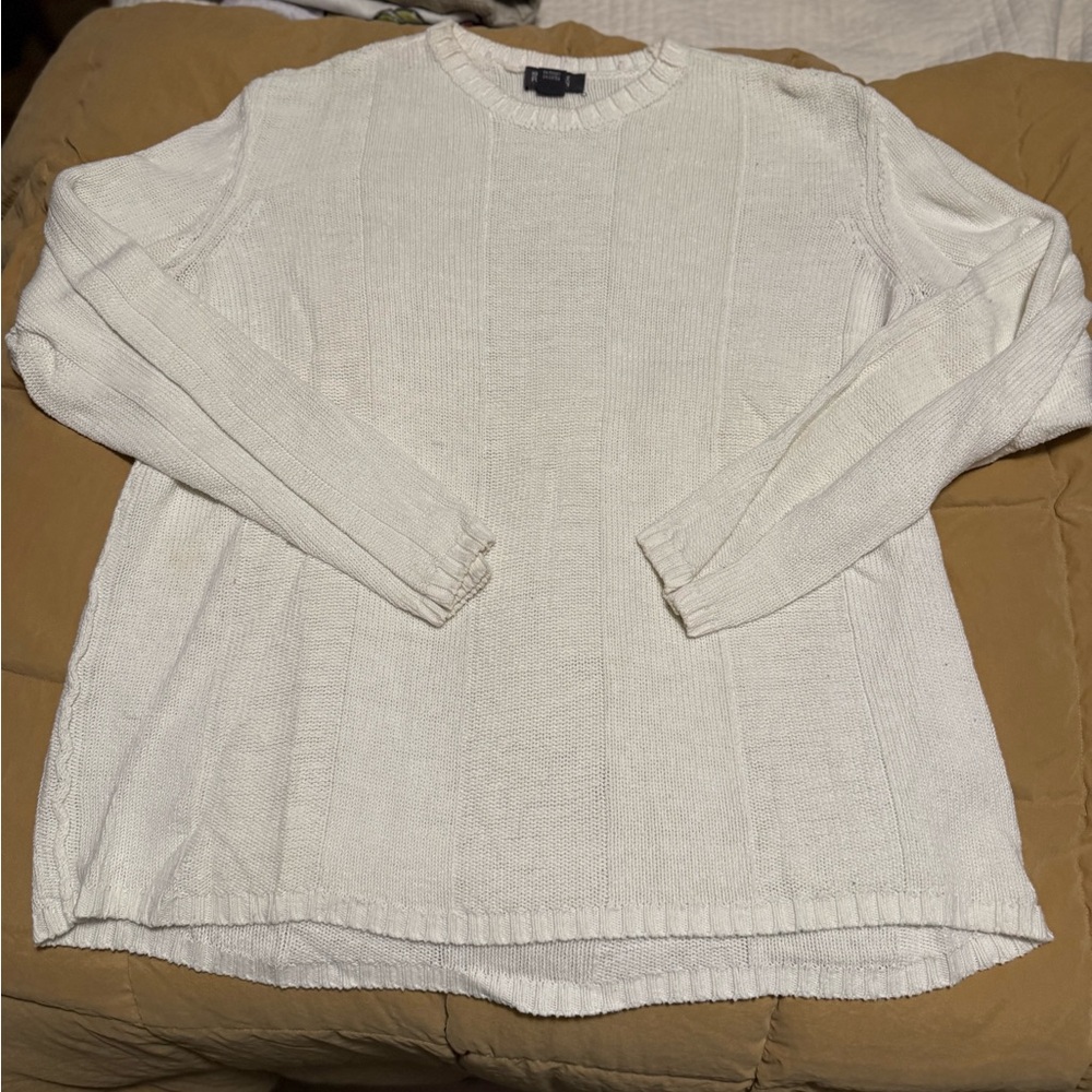 Kenneth Cole Reaction Off-White Knit Top